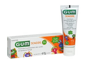 Pastă de dinți GUM Junior 7+ ani, 50 ml